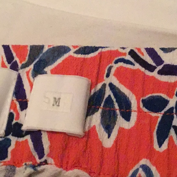 Ett Twa by Anthropologie floral/stripe shorts size medium. - Picture 4 of 6